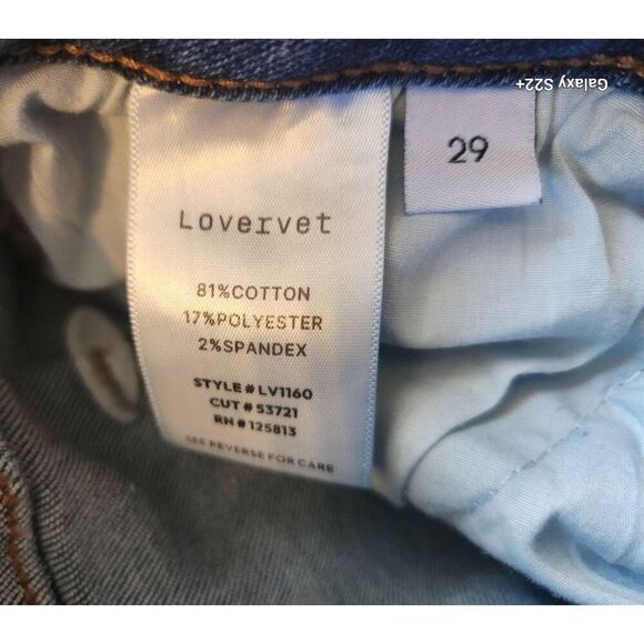 31 Lovervet by Vervet distressed stretch skinny jeans - Picture 8 of 9